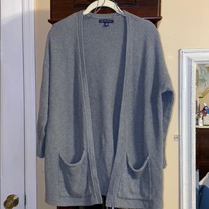Gray American Eagle Cardigan